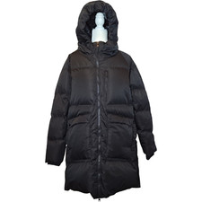 Mondetta Outdoor Project Mid-length Down Puffer Hooded Jacket Black Women's Xl