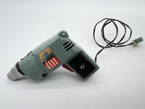 Vintage 1969 Power Mite Ideal Toy Co Workshop Bench Tools UNTESTED Electronics - Picture 11 of 11
