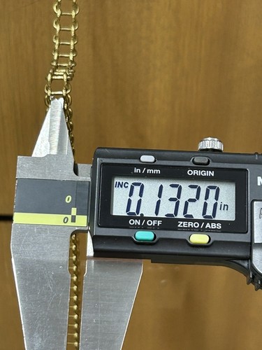 CADENA ESCALERA DE LATÓN PASO 0,185" O 1A O 65 ESLABONES POR PIE POR PIE DESDE CARRETE - Imagen 17 de 19