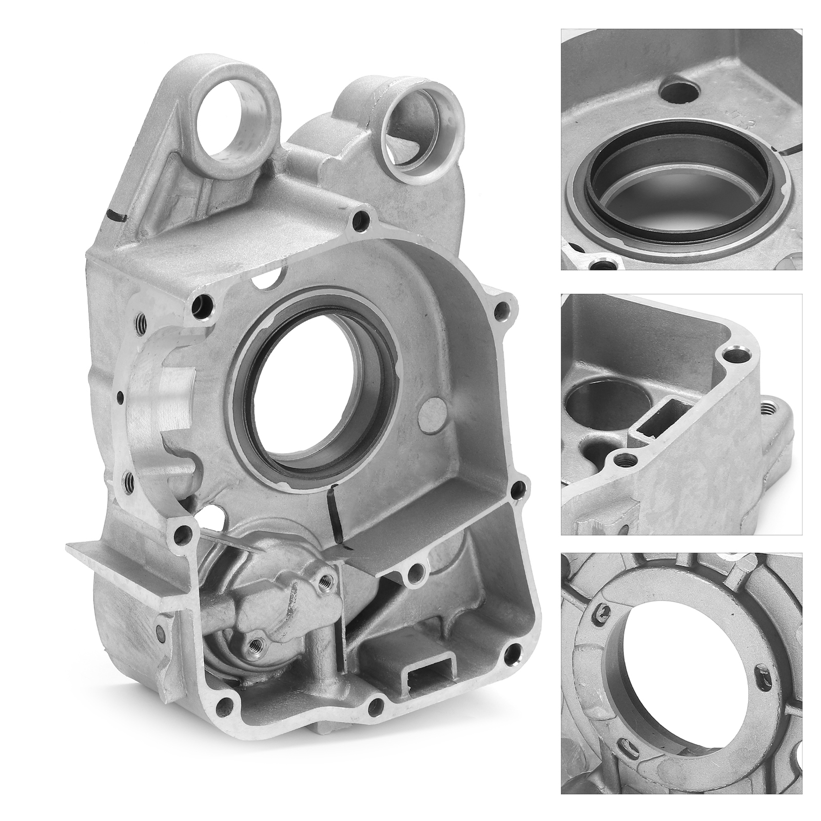 Car Right Engine Crankcase Cover Aluminum Alloy Part For GY6 125cc