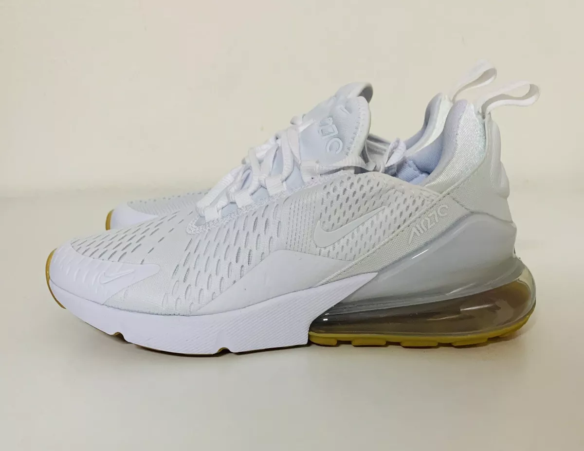 Nike Air Max 270 White Gum Light Brown DC1702-100 Men's Size