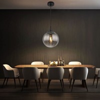HäNgelampe Pendelleuchte Esszimmerleuchte HöHenverstellbar Sterneneffekt Kugel