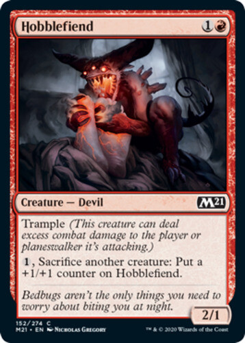Hobblefiend - Foil x1 - Magic Core Set 2021 - NM-Mint, English - Magic Core Set - Picture 1 of 1