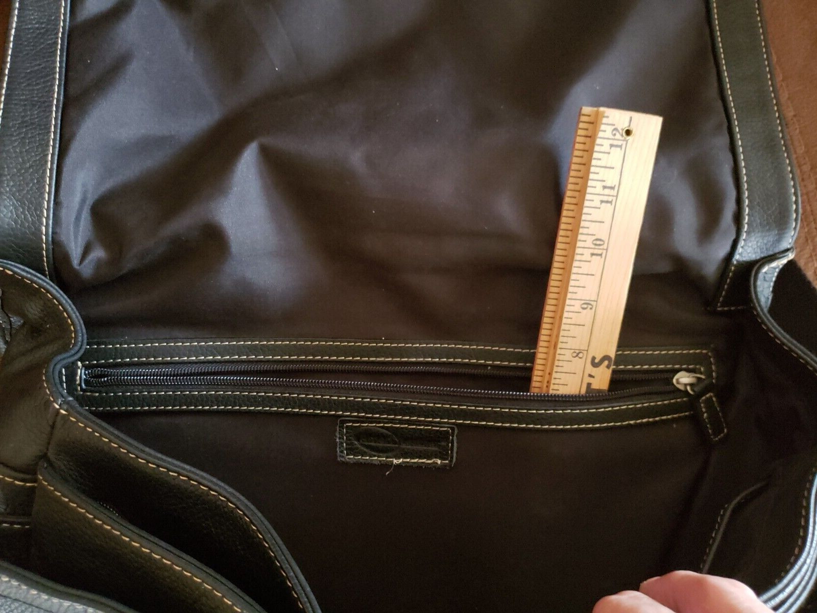 AMERI LEATHER BRIEFCASE SATCHEL MESSENGER LAPTOP … - image 11