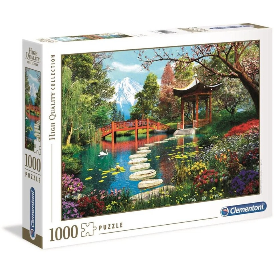Clementoni Fuji Garden 1000 Piece Jigsaw Puzzle NEW