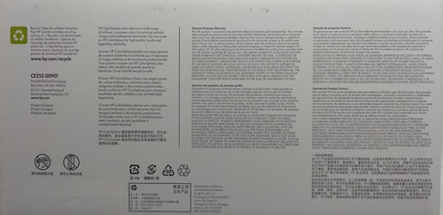 HP 504A, Orginal Laser Toner - CE252A, Cartridge, Yellow CP3525 CM3530, NEW OVP - Afbeelding 6 van 6