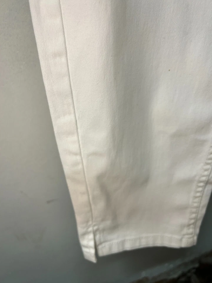 PAPAYA Ladies Cropped White High Rise Jeggings Sizes 12-22 - Image 2 of 4