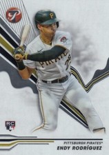 ENDY RODRIGUEZ TOPPS PRISTINE ROOKIE CARD RC PITTSBURGH PIRATES #149 2024 24
