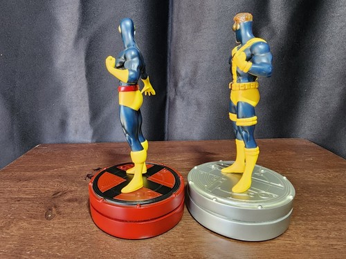 Cyclops X-Men Mini Statues Twin Pack Retro & Modern Bowen Designs Limited 4000 - Picture 3 of 13