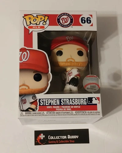 Stephen Strasburg Funko Pop! MLB 66 Washington Nationals  Baseball Pop Vinyl