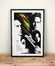 The Fast And The Furious 2001 Movie Poster 24"x36" Glossy Unframed 0137