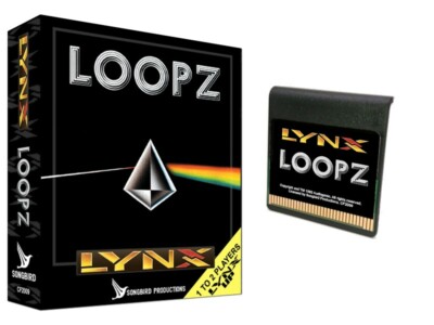 LOOPZ for the Atari Lynx BRAND NEW from Songbird, like Tetris