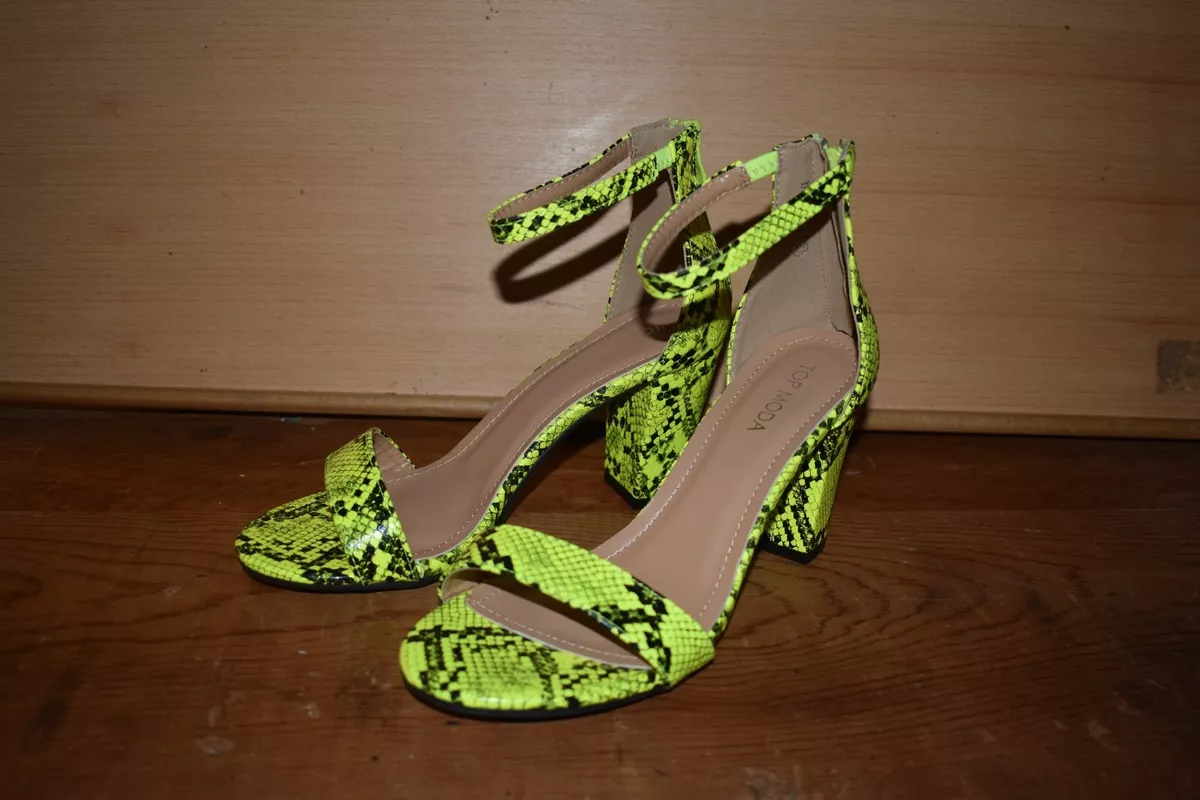 Lanvin Green/Blue Snakeskin Leather Pointed-Toe Ankle-Strap Pumps Size 38  Lanvin | TLC