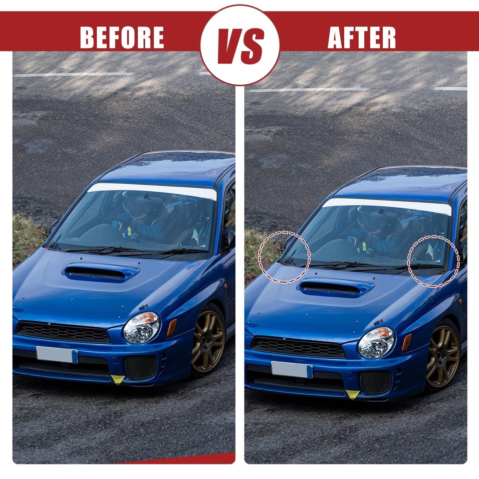 Front Windshield Wiper Cowl Cover Extension Trim Wiper Cowling Plastic