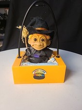 Russ 6" Witch Halloween Troll Doll Orange hair S5 