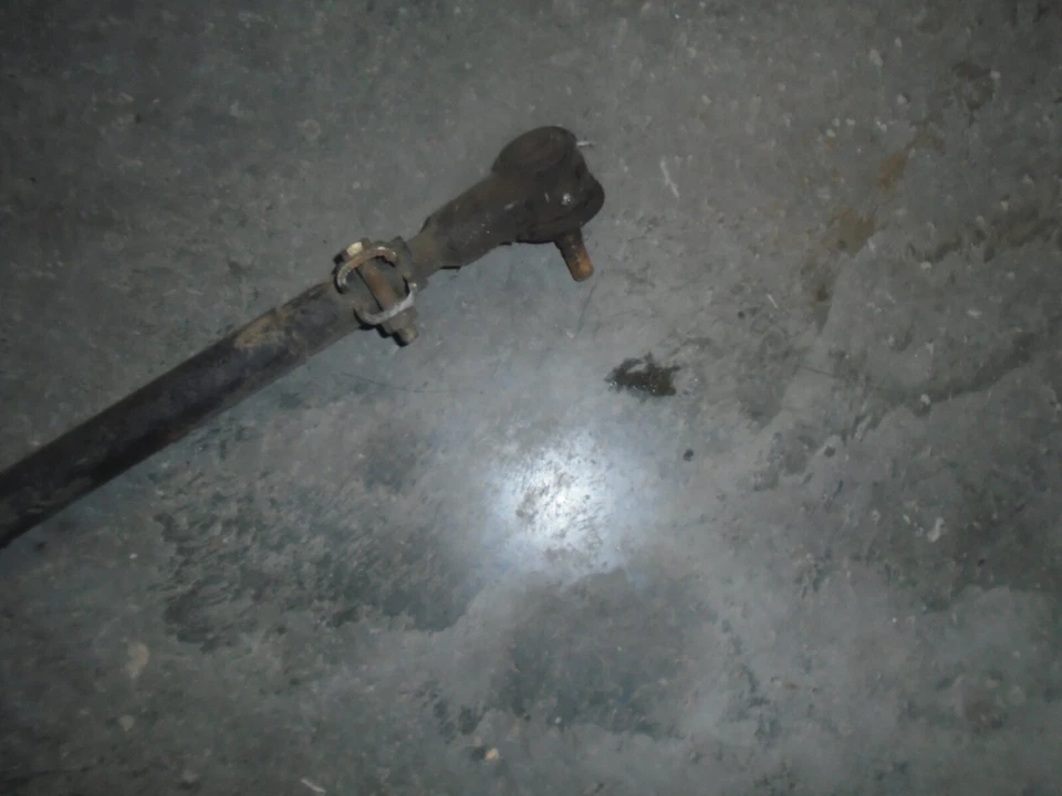 Jeep Wrangler TJ 1997 suspensión delantera barra estabilizadora varilla eje de oruga 1998 1999 2000 Foto 3 de 3