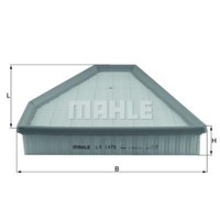 Mahle Filtereinsatz Luftfilter Passend FüR BMW 3Er E90 E93 E92 E91 LX 1478