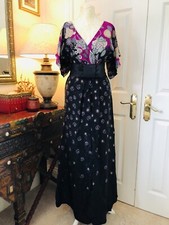 MNG (mango) maxi Dress Kimono Style Size S