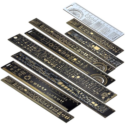 PCB Ruler Unit Circuit Boards Electronic Component for Engineering 15 20 25 30cm