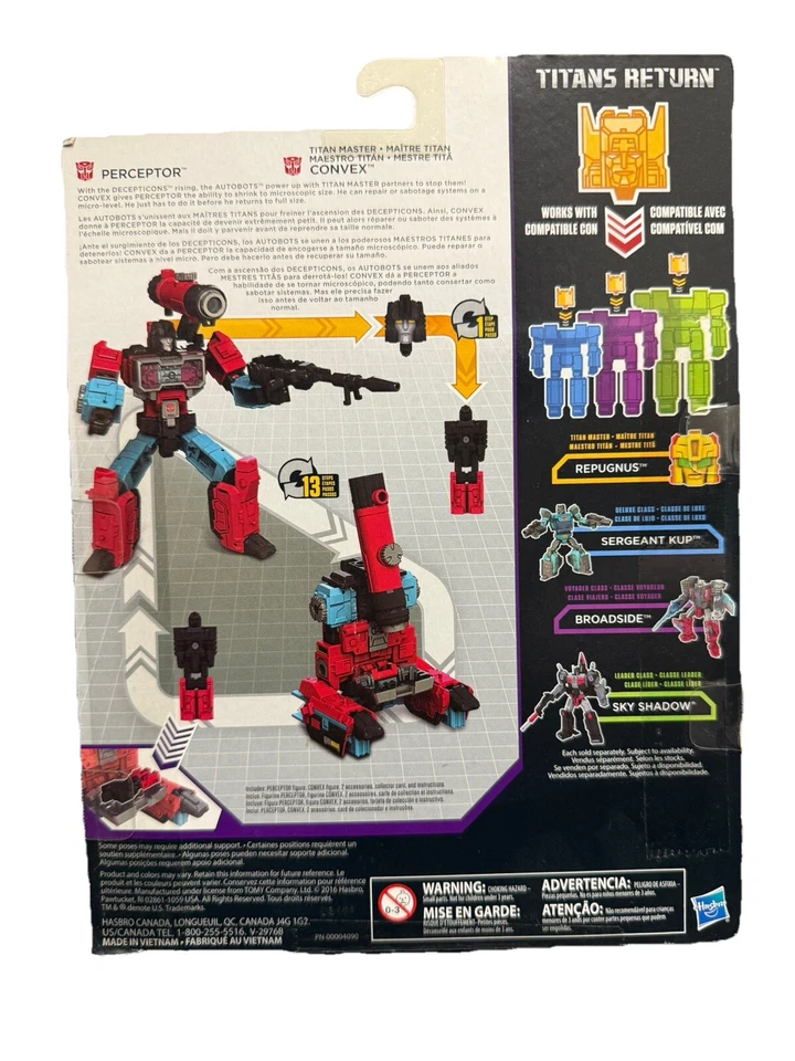 Transformers Titans Return Perceptor And Convex Deluxe DX Class New - Image 2 of 4