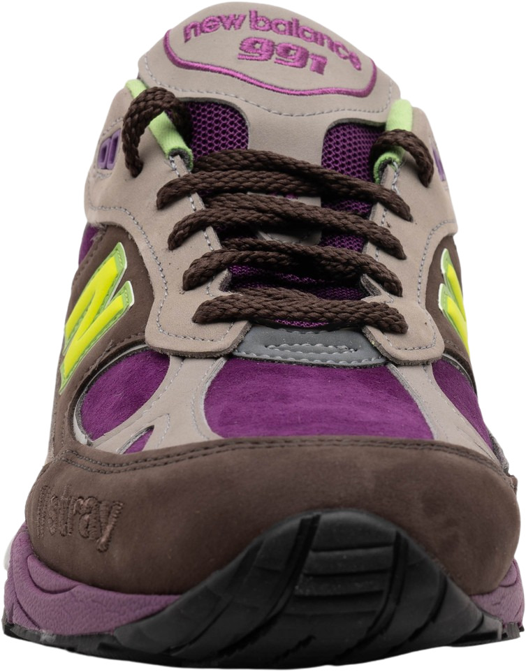 New Balance 991 Made in England x Stray Rats Purple Green 2021 for 