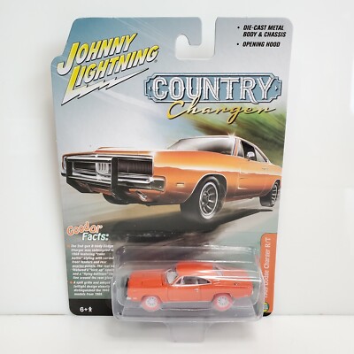 Rare Johnny Lightning Country Chargen 1969 Dodge Charger R/T White