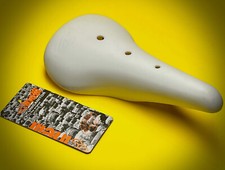 sella CINELLI UNICANITOR  NUOVA BIANCA - icona delle selle - strada - pista -'11
