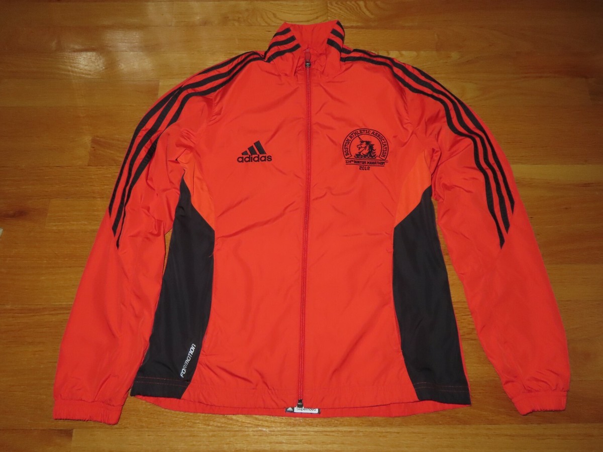 2012 Official Adidas 26.2 BOSTON MARATHON ClimaPROOF Embroidered