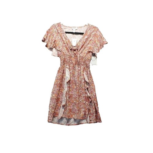 seersucker a line dress Darling Daydream Pink Seersucker Dress – Shop the Mint main image 1