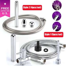 Metal Shower Cleansing Kit Vaginal Anal Enema Colon Douche Enema System Colonic
