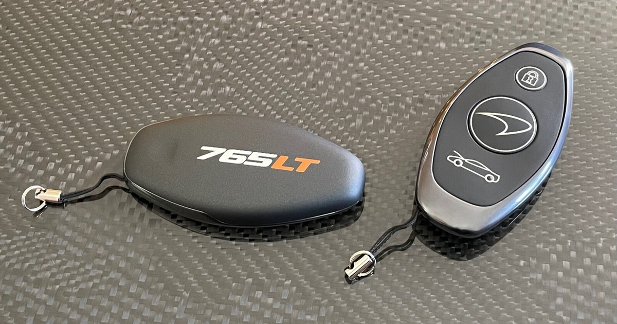 マクラーレン 720S 600LT 675LT 765LT S 鍵 McLaren 2 Keys and Lock Set US Spec 433mHz New Never Programmed