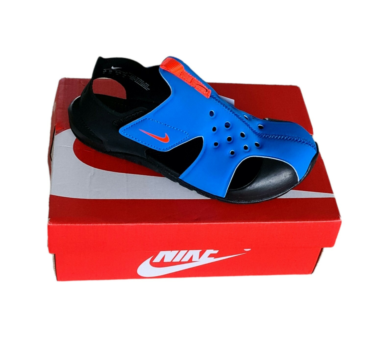 Nike Sunray Protect 2 Blue/Crimson Children's Sandals Size UK 5.5 Baby  Black for sale online | eBay