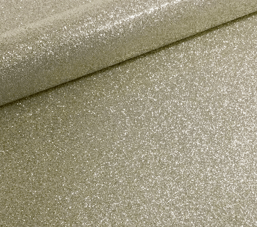 10 A4 PALE GOLD NON SHED SOFT TOUCH GLITTER PAPER, WHITE BACKED APPROX  150GSM  - Picture 1 of 2