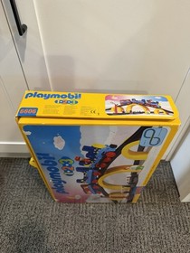 Vintage 1998 PLAYMOBIL 1 2 3 Toy Train Set 6606 With Box