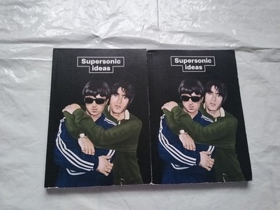 Bundle Of 2 studio by London Oasis music tour Supersonic Ideas A5 Lined Notebook