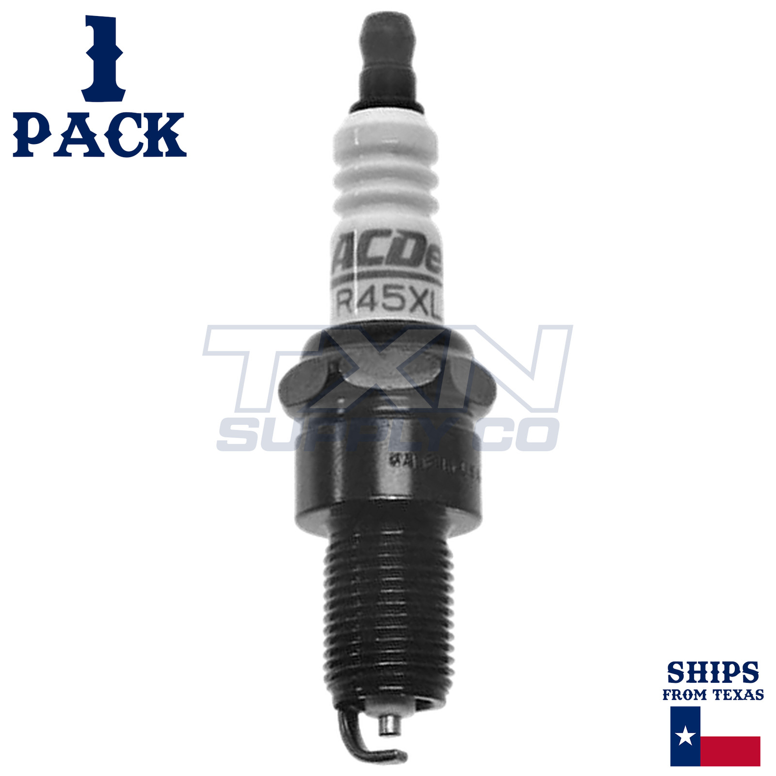 ACDelco R45XLS6 Spark Plug 1 Pack