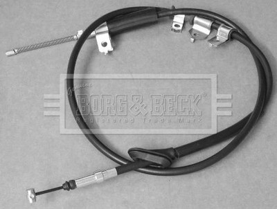 Borg & Beck BKB3262 Rear Left Handbrake Cable Fits MG Rover 200 25 Commerce Zr