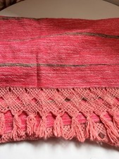 Pink Wool Shawl
