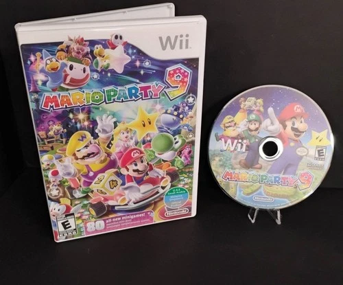 Nintendo Wii Mario Party 9 *No Manual* Game