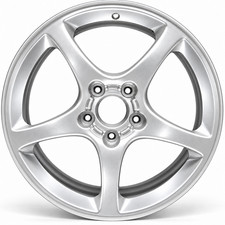 2003 Chevrolet Corvette 17 Oem Wheel Rim - Polished