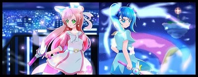 Anime hirogaru sky precure nijigaoka mashiro sora Playmat Gaming Mat Desk 5903