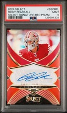 2024  SELECT SIGNATURES RICKY PEARSALL RED PRIZM 4/75