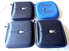 4 Case Logic CD/DVD storage cases hold 24 each Free shipping