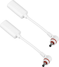 USB-C to Barrel Plug Adapter 2-Pack for Solar Panels and Outdoor Devices