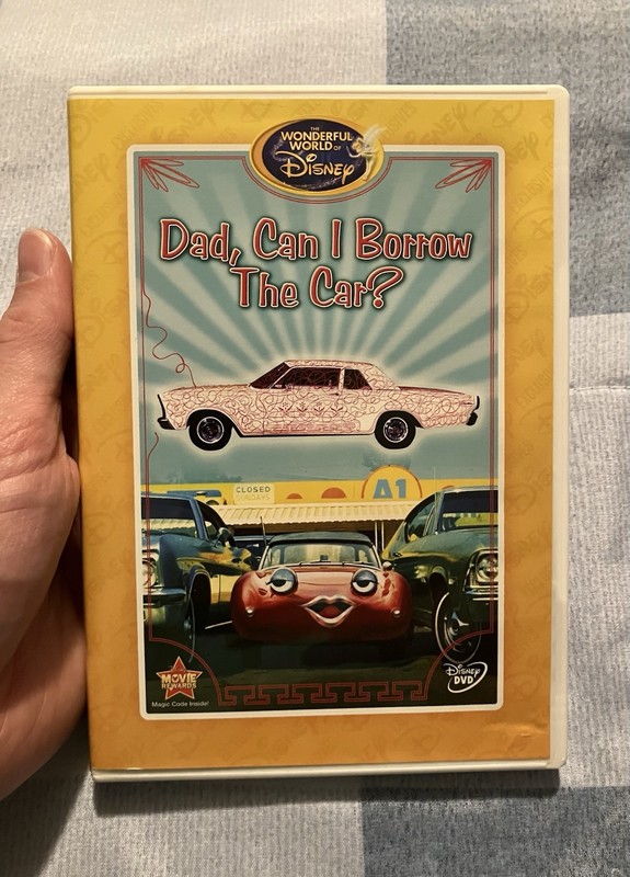 Dad Can I Borrow The Car Did Disney Movie Club Exclusive Rare Oop Kurt Russell