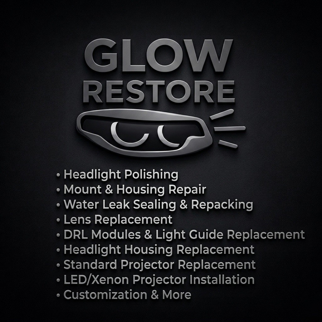 Headlight Repair&Restoration Service For Rolls Royce 2015,2016,2017,2018