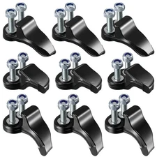 Set of 9 Carbide High Speed Cutting Teeth Compatible with Power King Stump Gr...