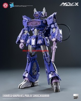 Pre-sale ThreeZero 3Z00341 transforming Shockwave 7.2in Limited Collector Figure