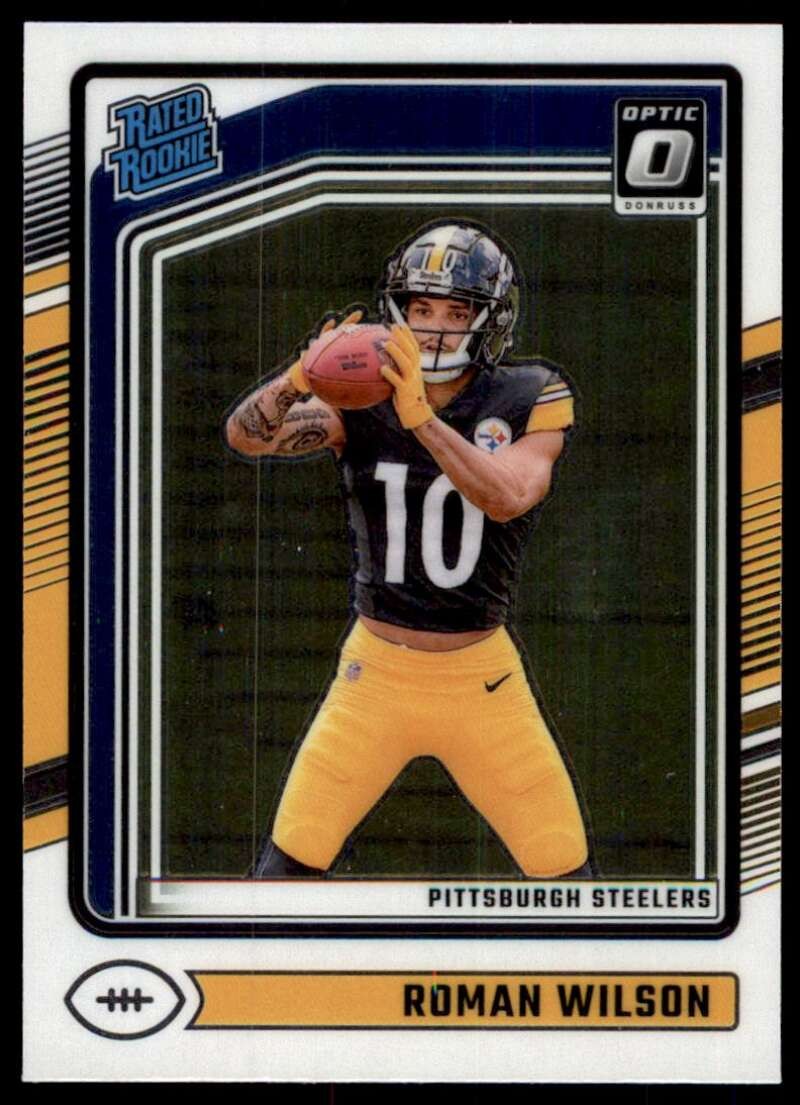 Roman Wilson Panini Donruss Optic #285 Base