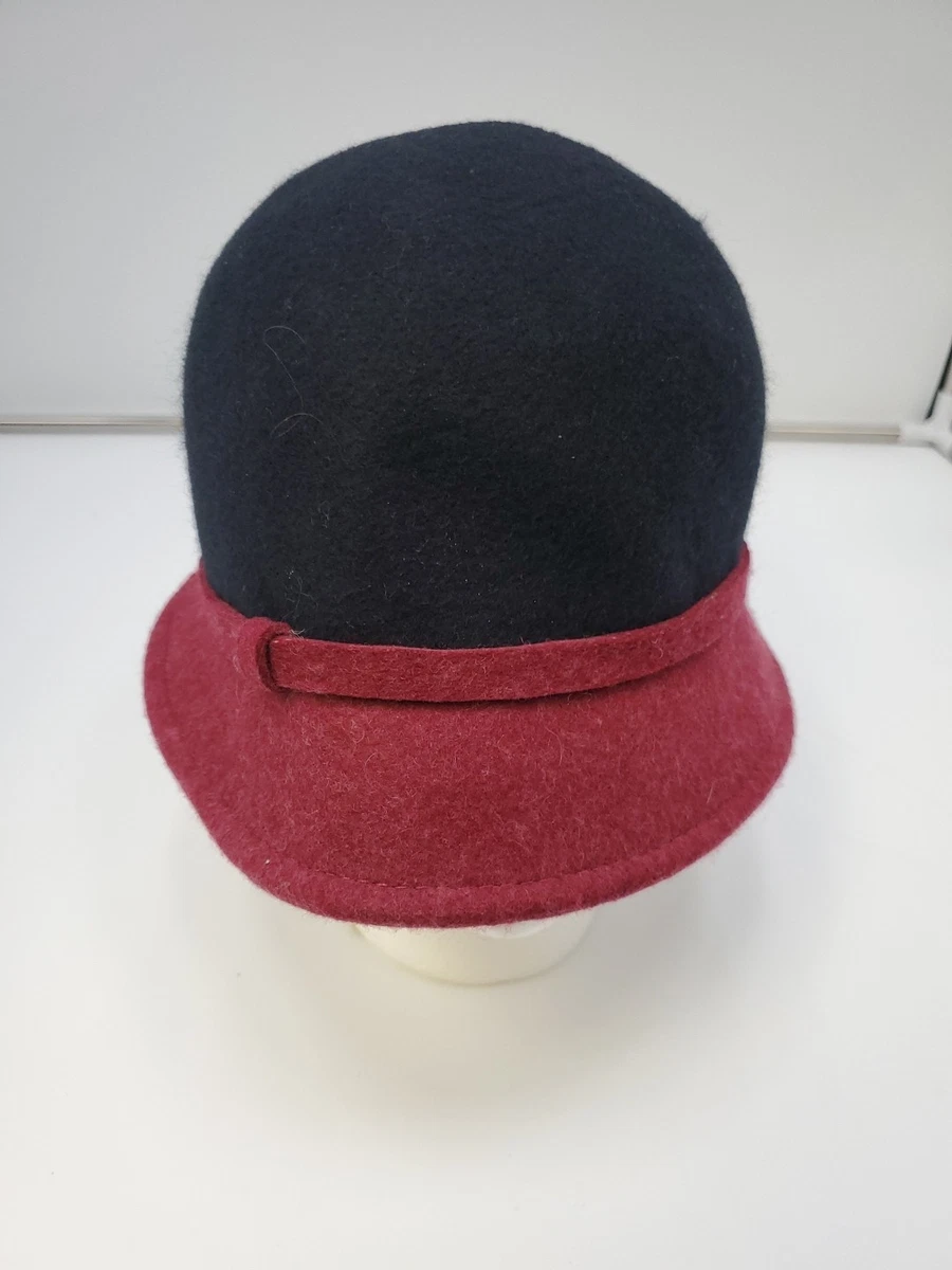 Red 100% Wool Cloche Hats for Women for sale | eBay display picture 2